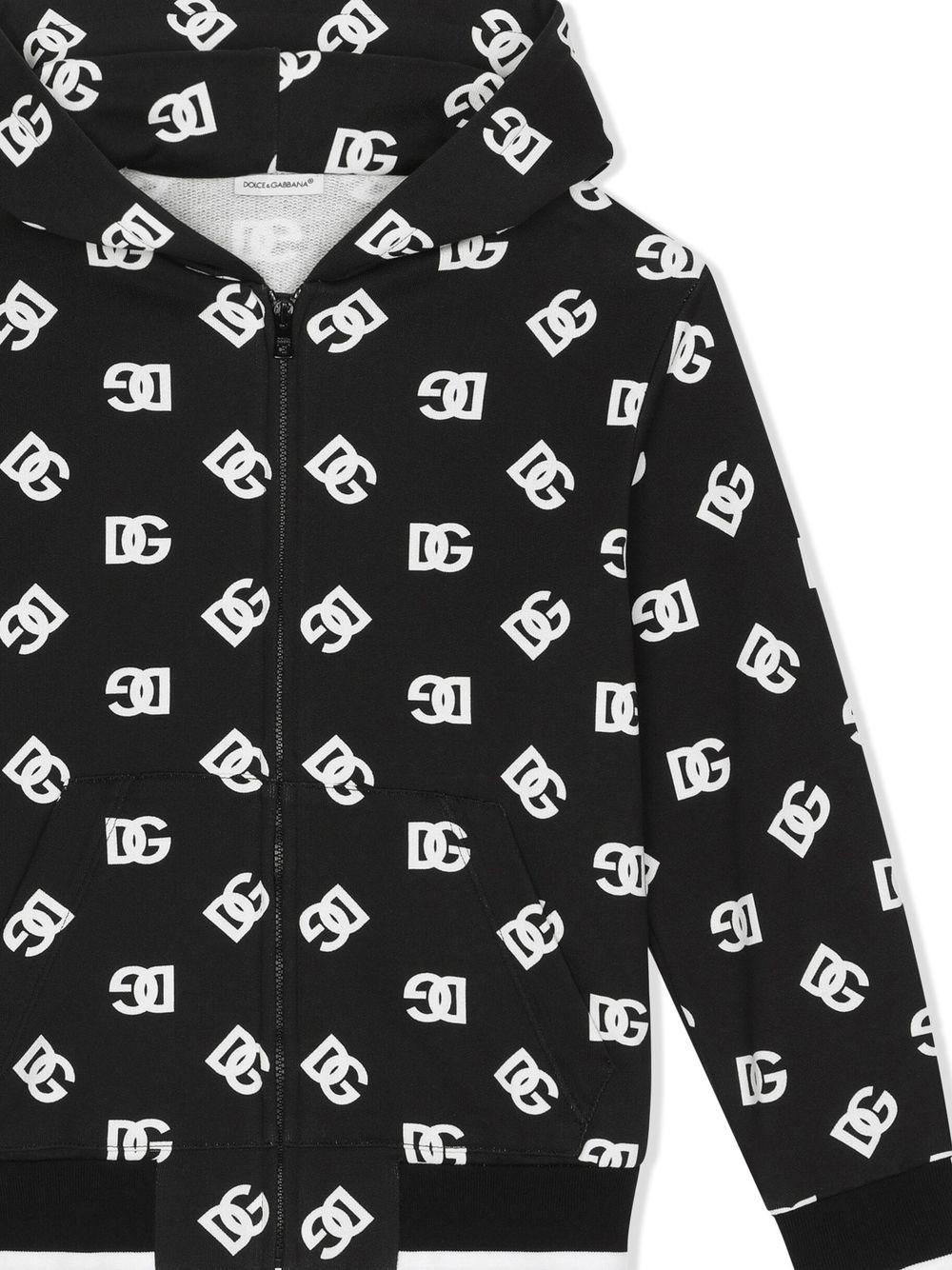 Felpa nero pece per bambino L4JWGZHS7JG HNVAA Dolce & Gabbana Kids 
