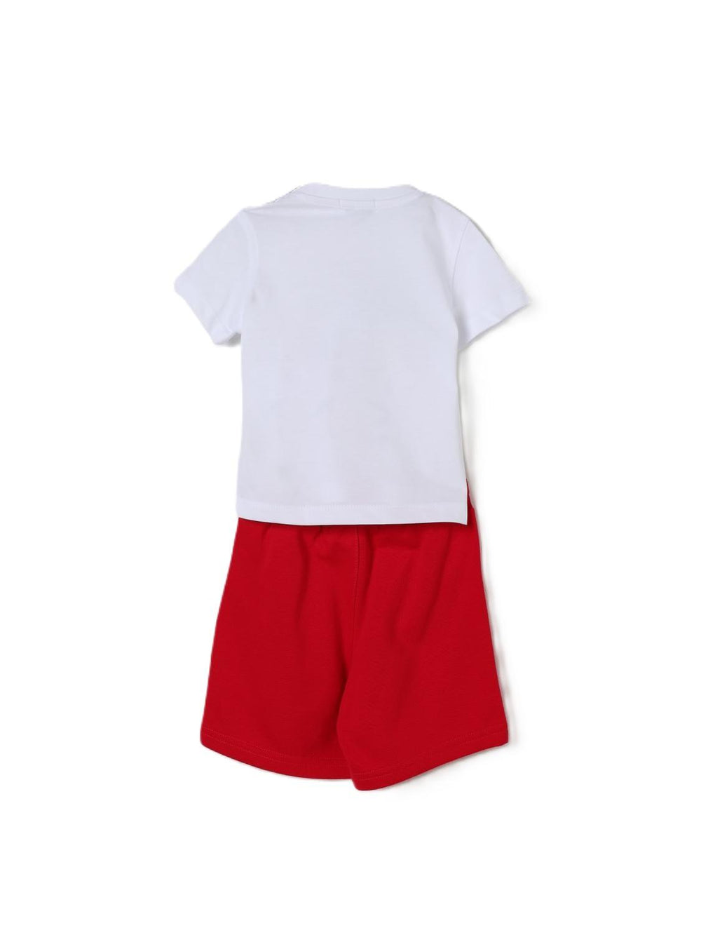 Completo sportivo bianco/rosso per neonato 396DJMNS25 RE183 Jeckerson Kids 