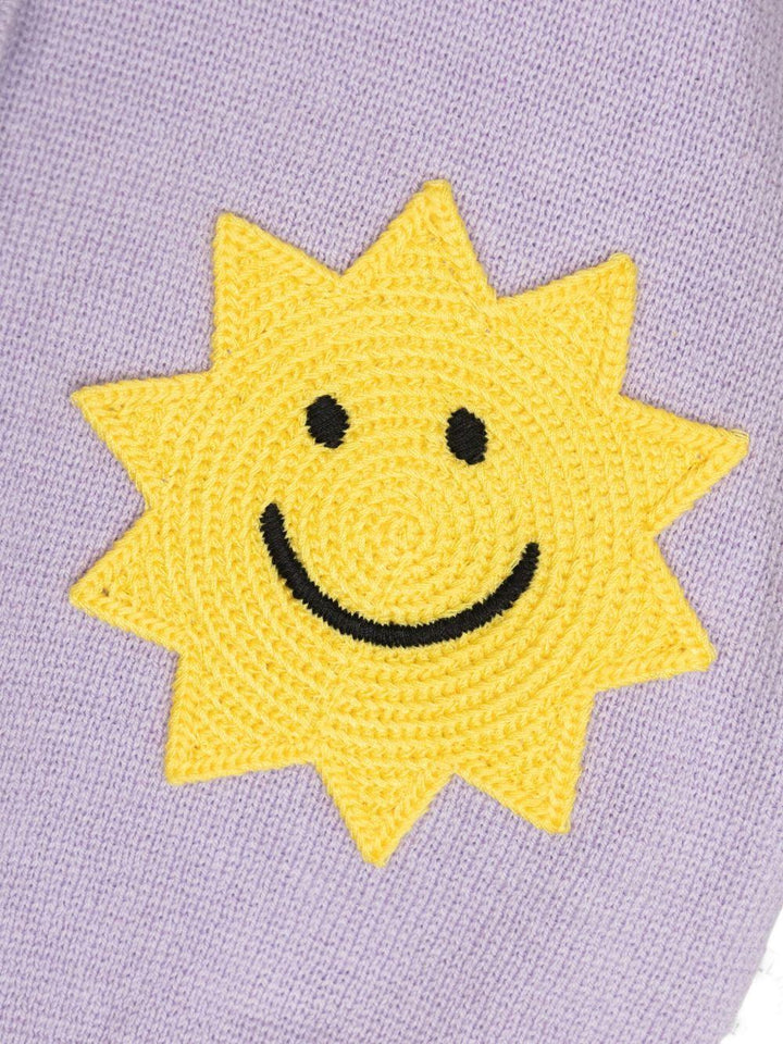 Cardigan viola per neonata