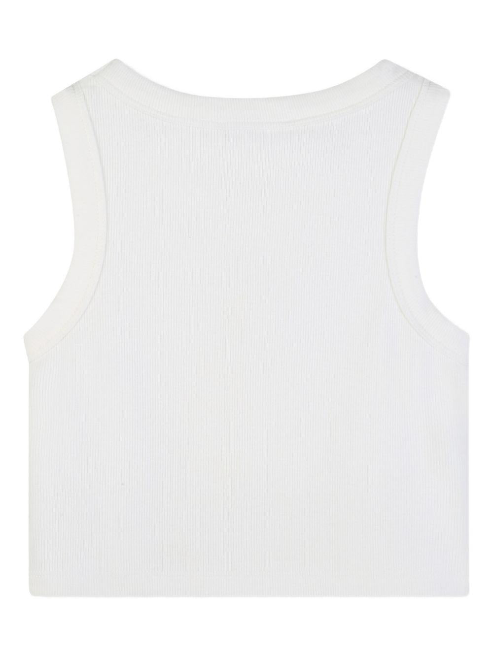 Canotta bianco sporco per bambina R30609 117 Michael Kors Kids 