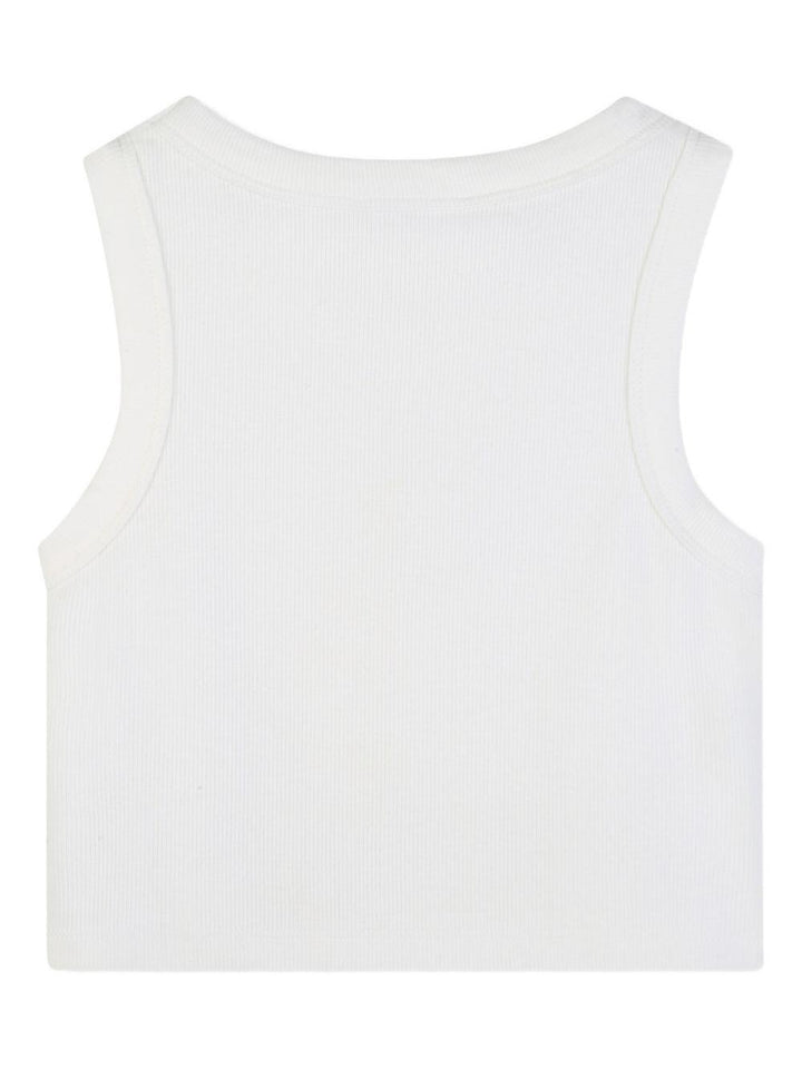 Canotta bianco sporco per bambina R30609 117 Michael Kors Kids 