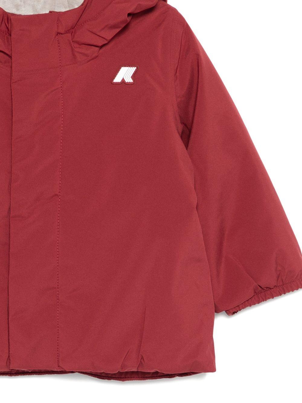 Giubbotto rosso per neonato K4137VW B2C K-Way Kids 