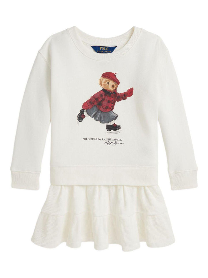 Abito bianco per bambina 312981086 001 Ralph Lauren Kids 