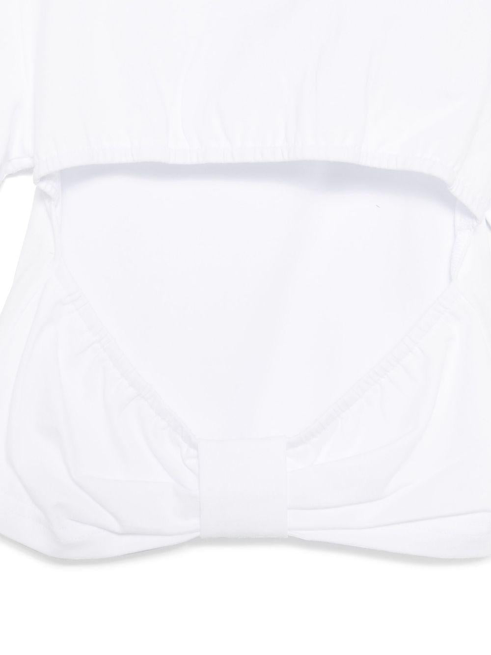 T-shirt bianca per bambina