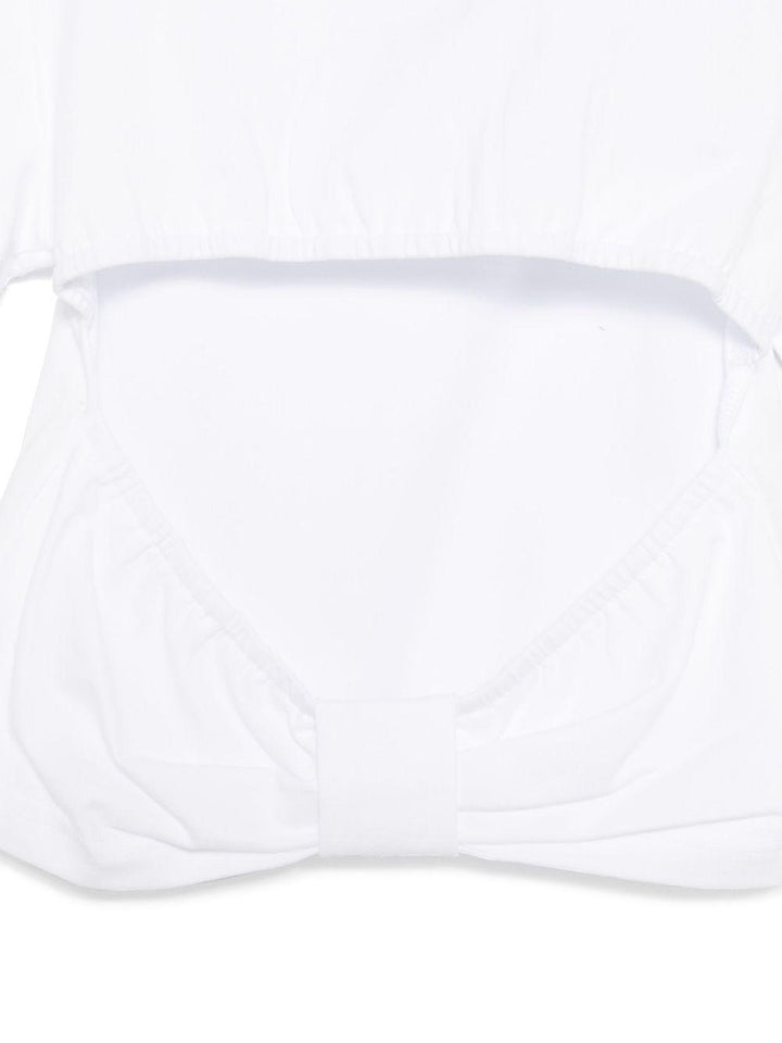 T-shirt bianca per bambina
