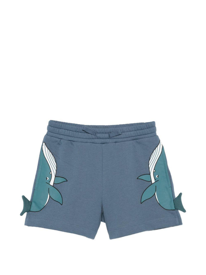 Bermuda blu per bambino TY6P99Z3409 61B Stella McCartney Kids 