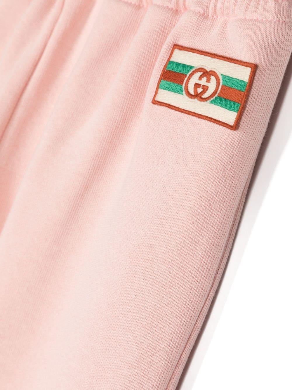 Pink sports trousers for girls