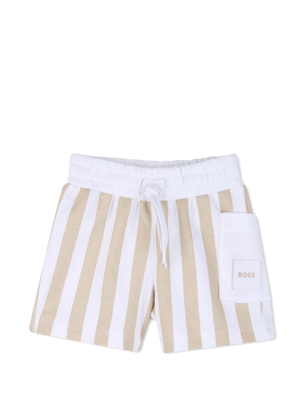 Completo bianco/beige per neonato J53048 249 Boss Kids 