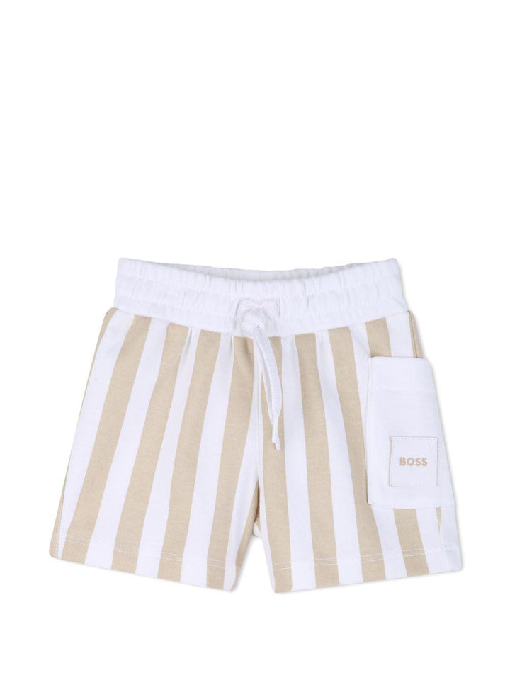 Completo bianco/beige per neonato J53048 249 Boss Kids 