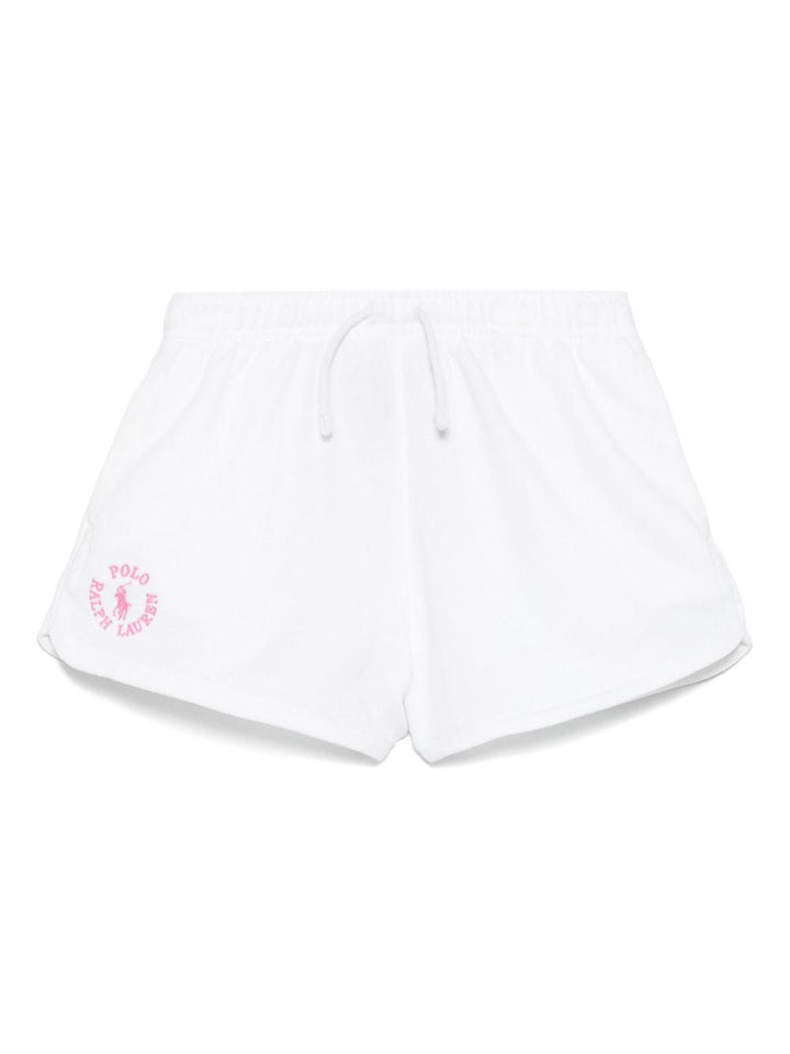 Bermuda bianca per bambina