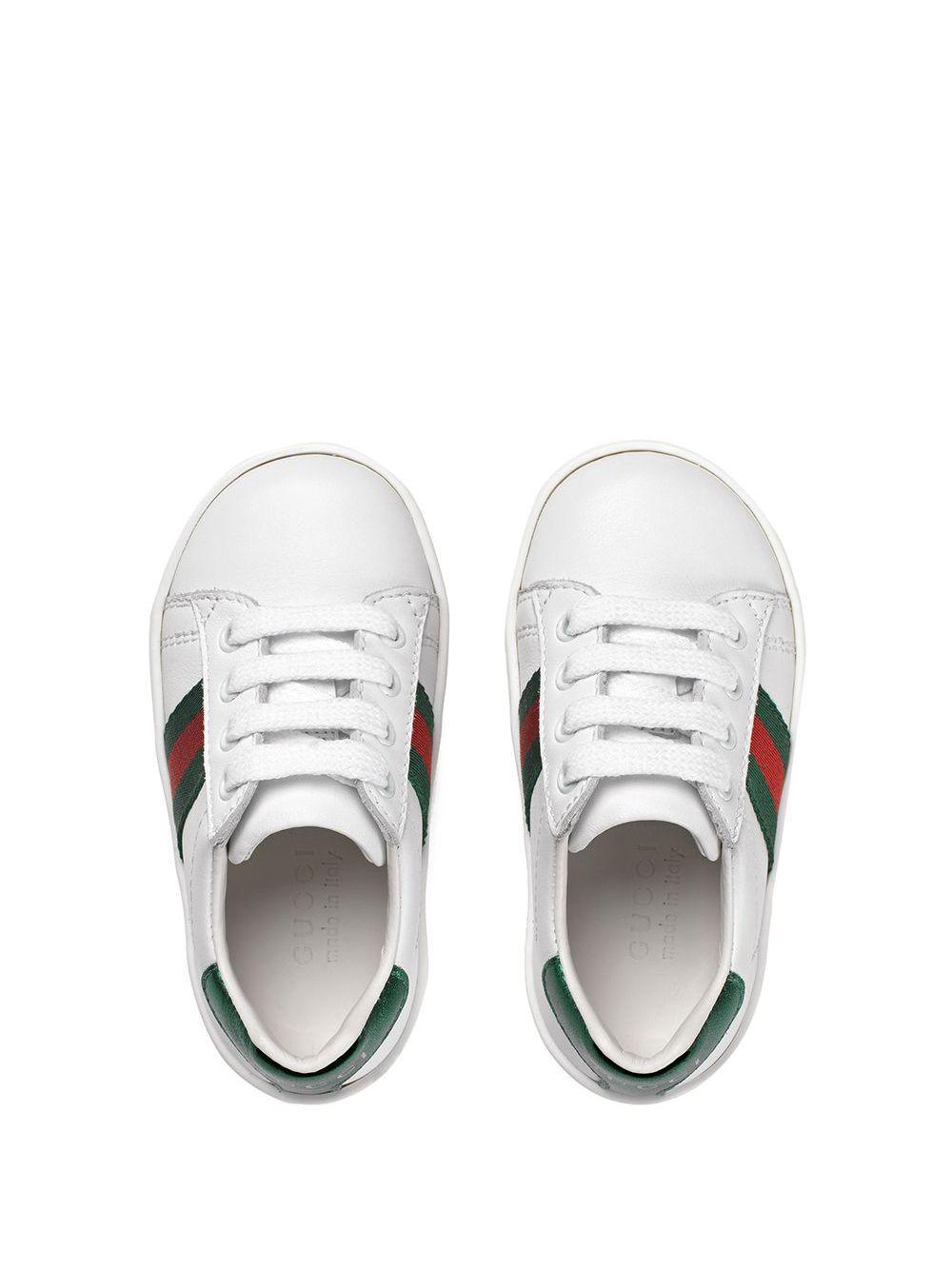 Sneakers bianche per bambino 433146CPWE0 9075 Gucci Kids 