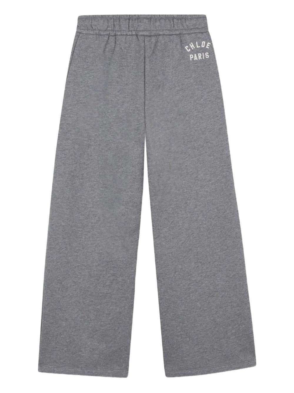 Pantalone grigio per bambina C20628 A46 Chloe 