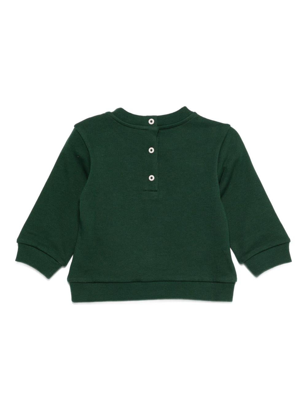 Felpa verde scuro per neonato BMH0825V0 F0E3J Fendi Kids 