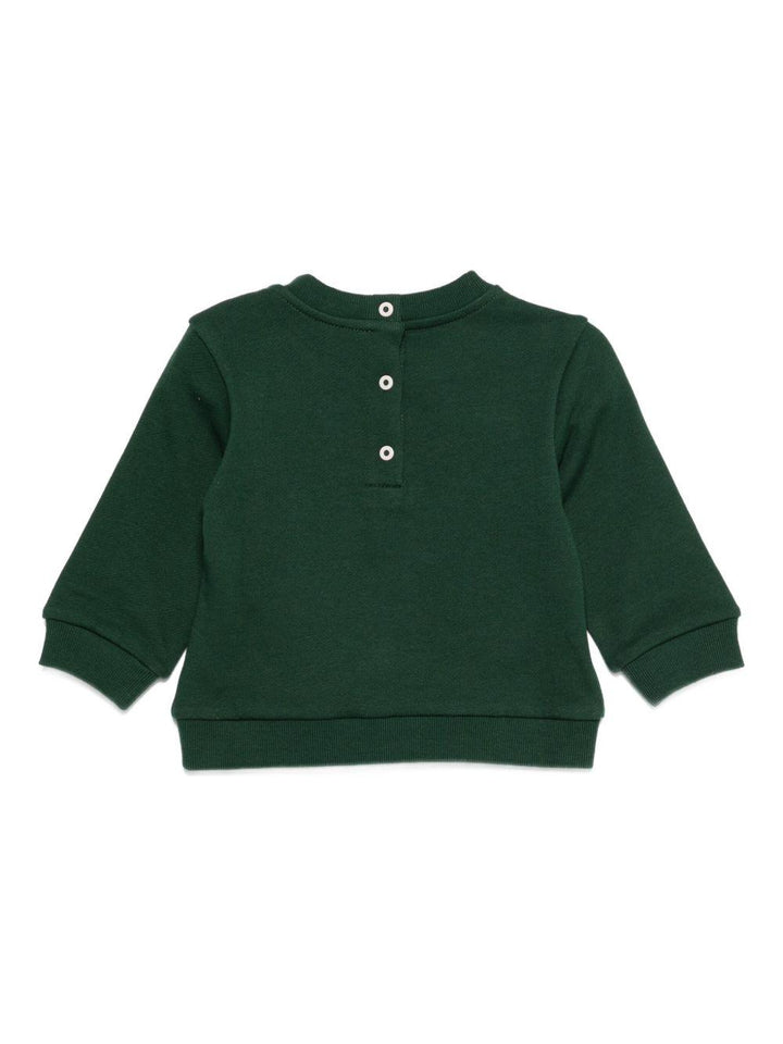 Felpa verde scuro per neonato BMH0825V0 F0E3J Fendi Kids 