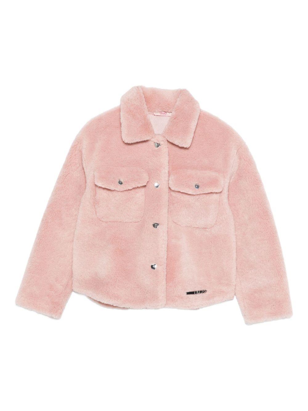Giubbotto rosa per bambina GF5097E1035 51906 Liu Jo 