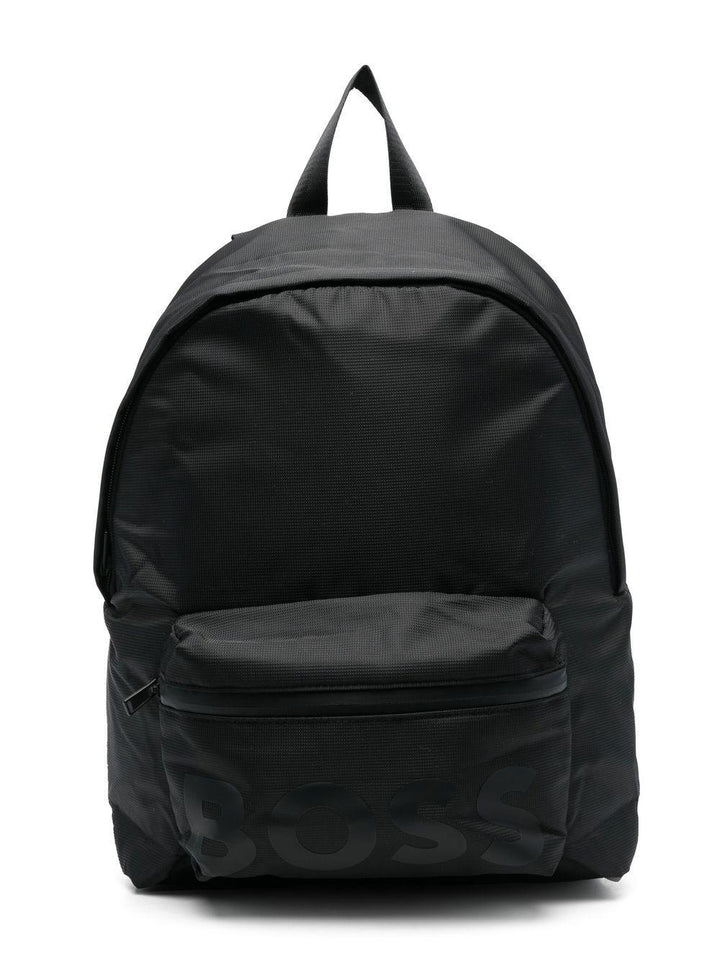 Zaino nero per bambini con logo