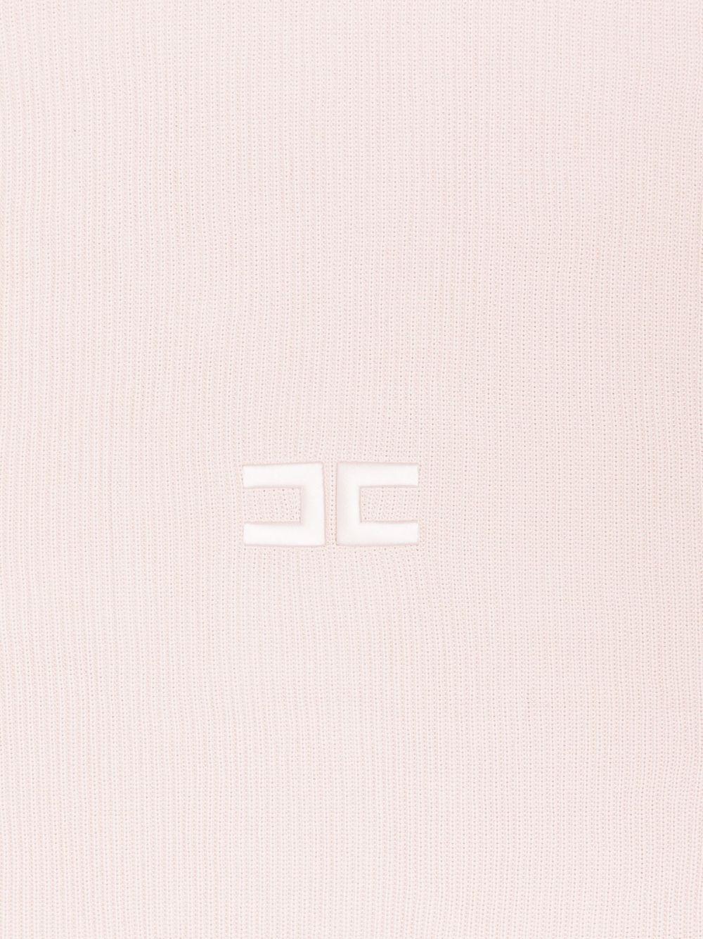 Coperta rosa per neonata ENCO077CFL061 C037 Elisabetta Franchi Kids 