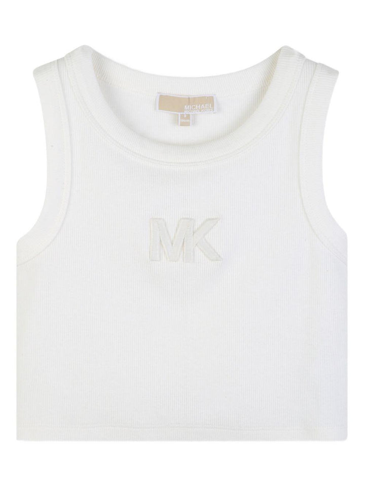 Canotta bianco sporco per bambina R30609 117 Michael Kors Kids 