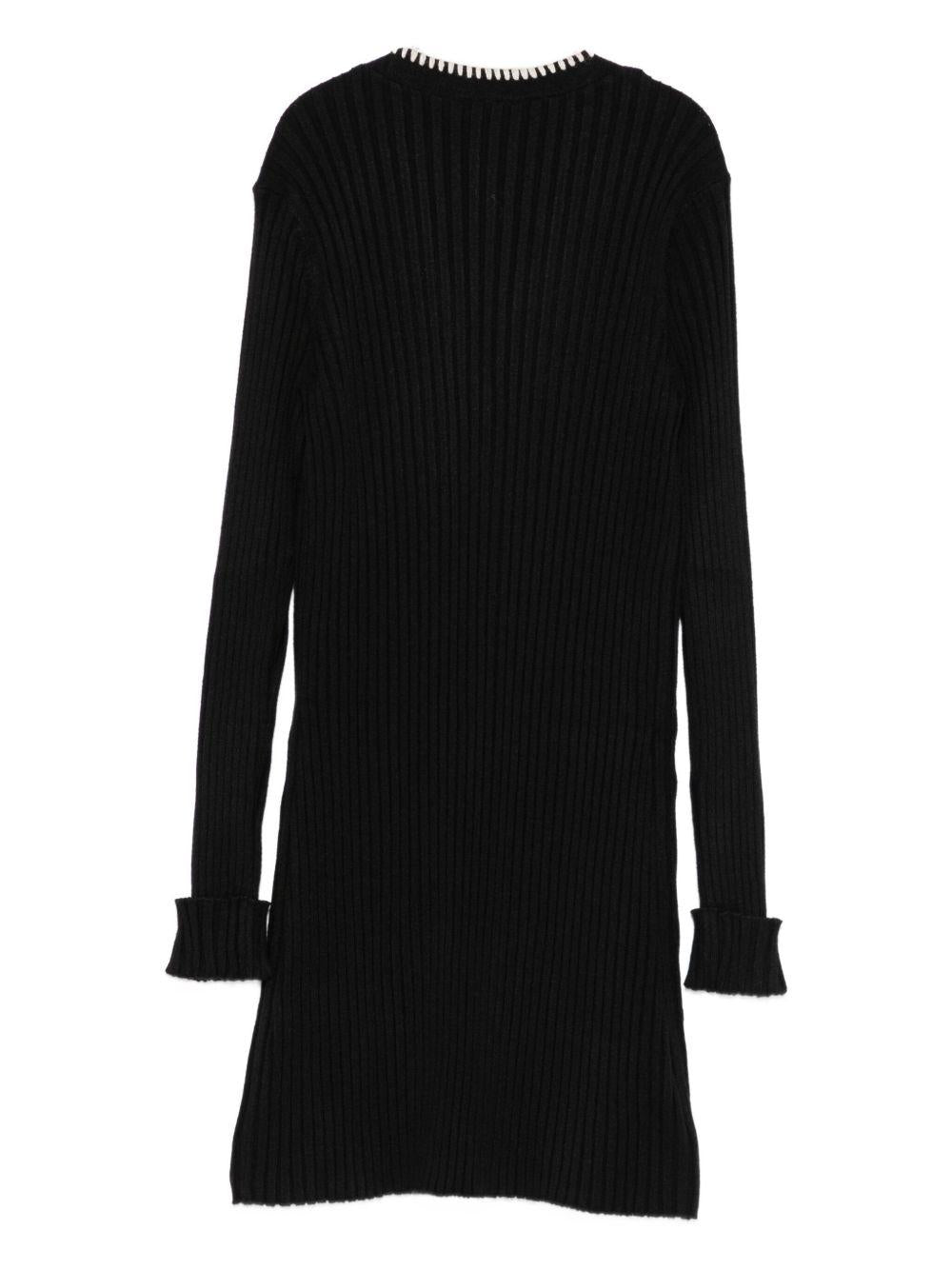 Cardigan nero per bambina 252GJ3090 00006 Twin Set 