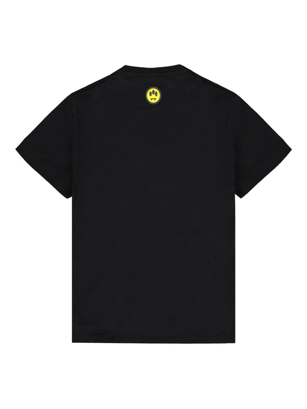 T-shirt nera per bambino F5BKJUTH241 110 Barrow Kids 