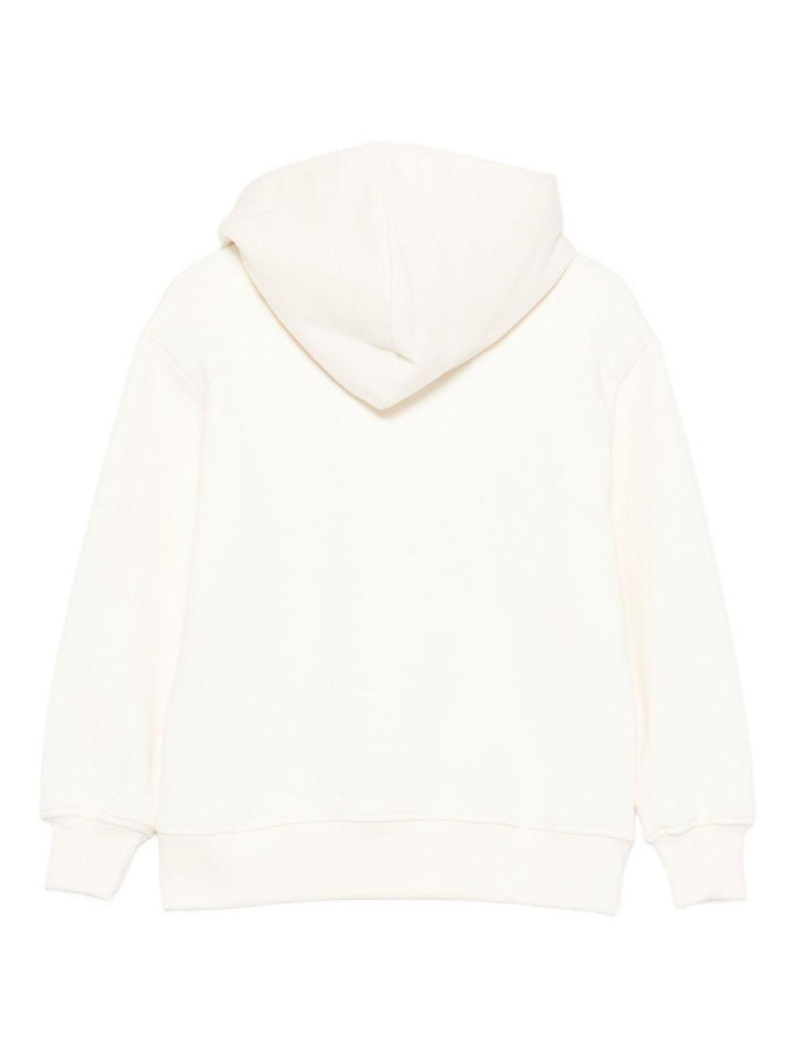 Felpa crema per bambino F5MSJBHS211 013 Msgm Kids 