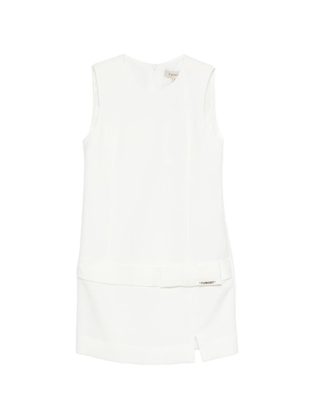 Abito bianco per bambina 261GJ2Q58 00526 Twin Set 