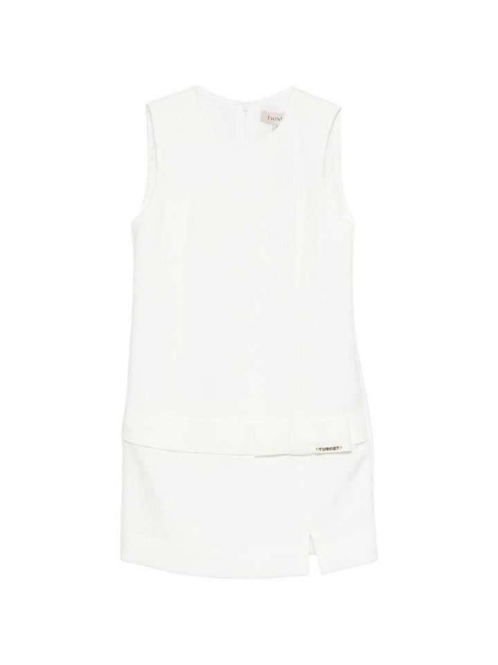 Abito bianco per bambina 261GJ2Q58 00526 Twin Set 