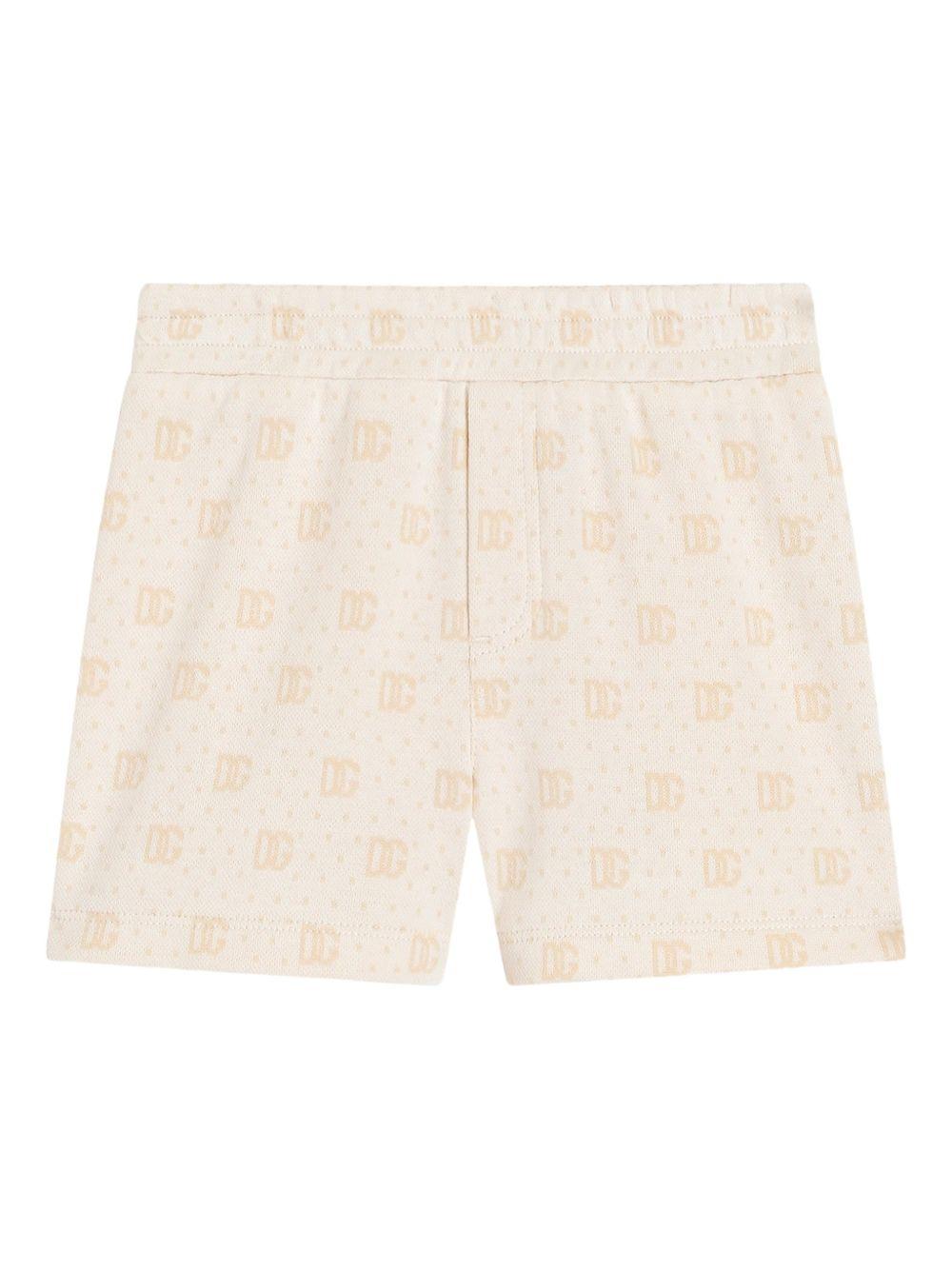 Bermuda beige per neonato L1JQXDFJ7EA S9001 Dolce & Gabbana Kids 