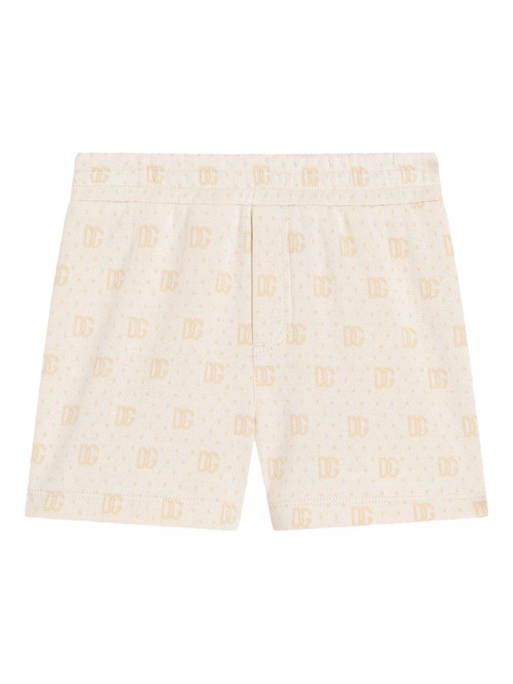 Bermuda beige per neonato L1JQXDFJ7EA S9001 Dolce & Gabbana Kids 