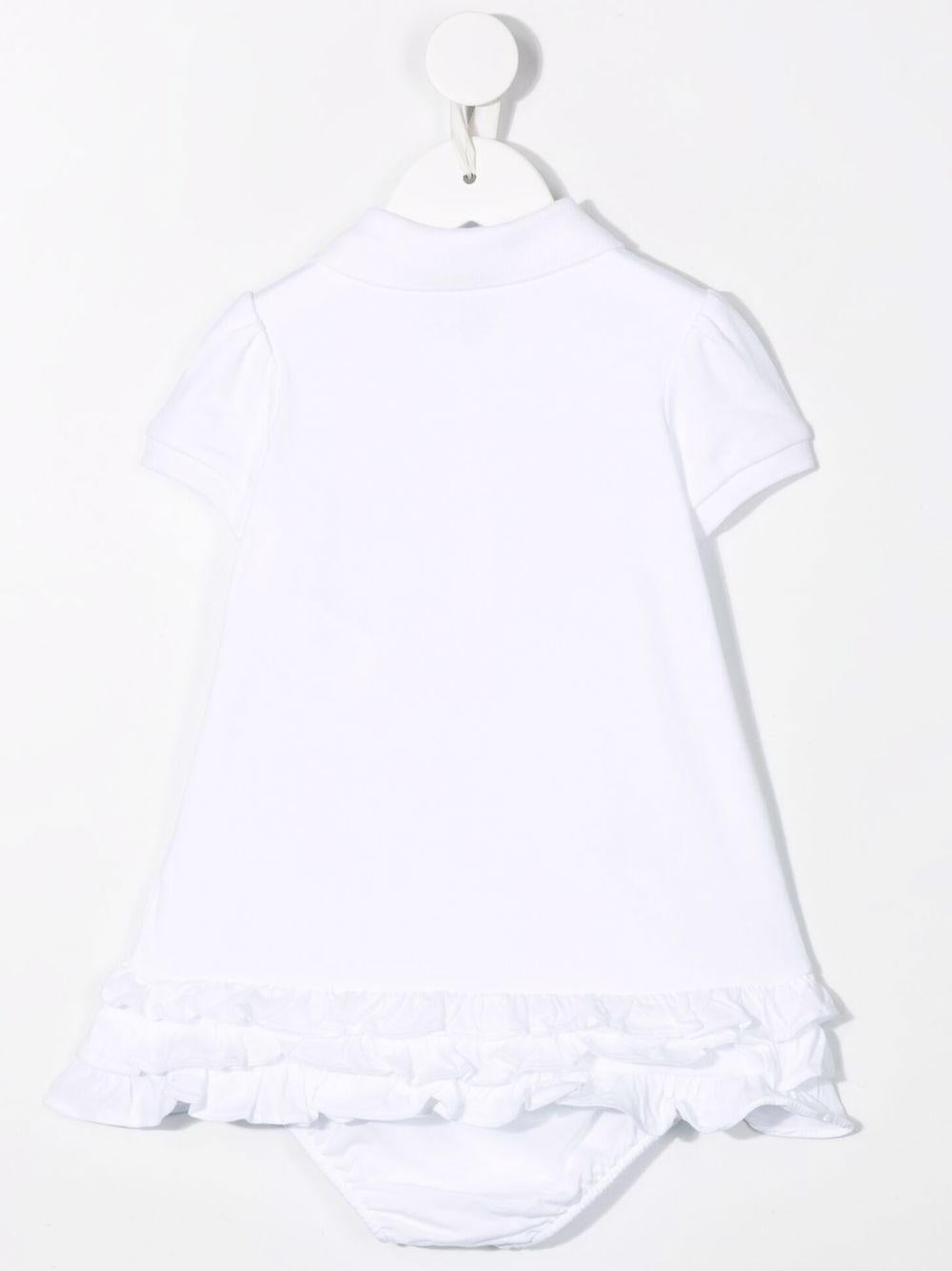 Abito bianco per neonata 310676237 002 Ralph Lauren Kids 