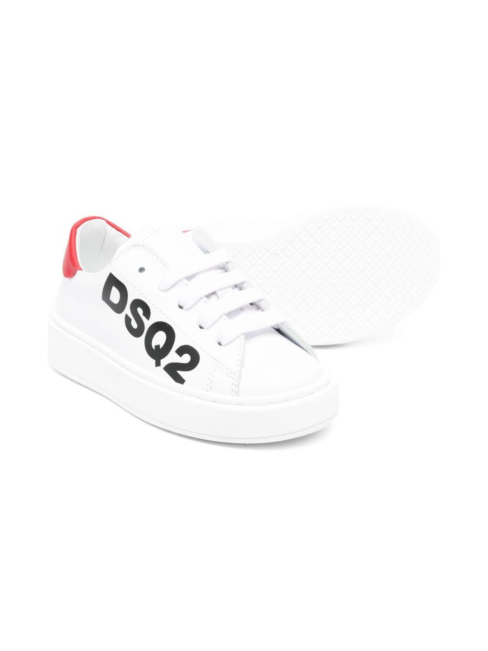 Sneakers bianche per bambino 81474 01 Dsquared2 Kids 
