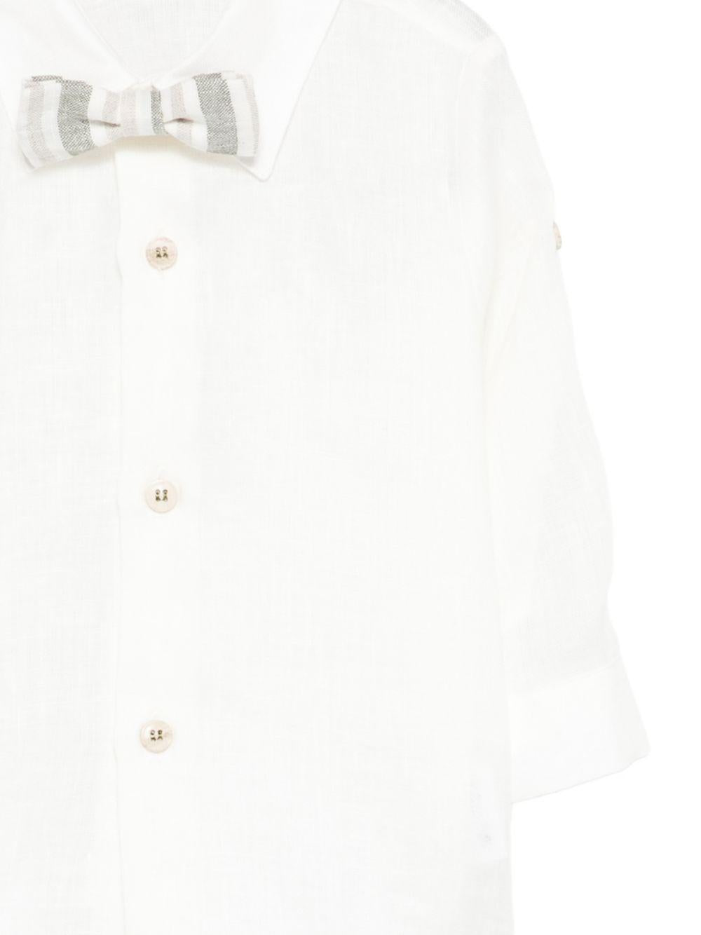 Completo elegante bianco/verde per neonato MN3084104878 35 Colorichiari Kids 