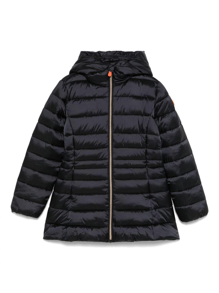 Giubbotto nero per bambina di Save the Duck Kids J47300GIRIS19 10000 Save The Duck Kids 