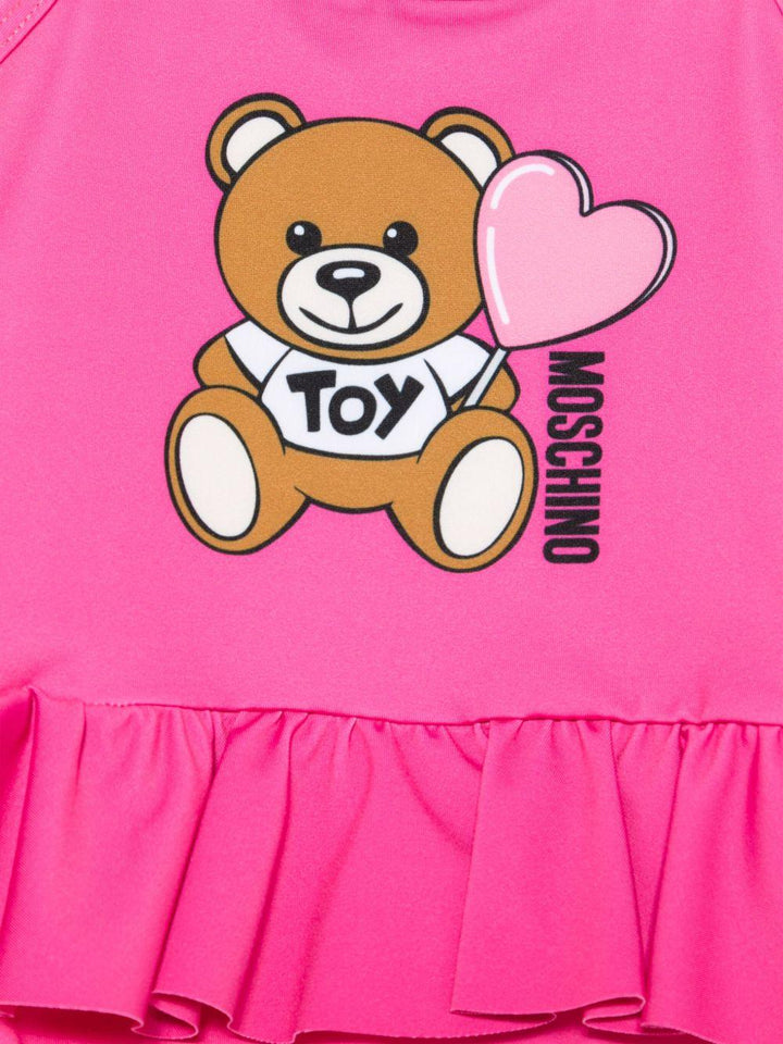 Costume fucsia rosa per neonata