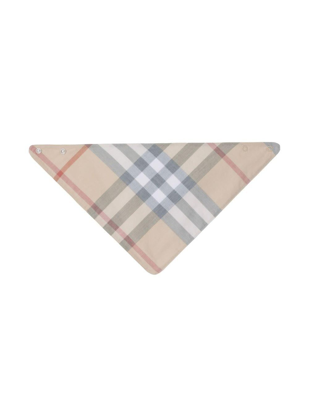 Set da due pezzi per neonato in cotone bianco 8093120 A1464 Burberry Kids 