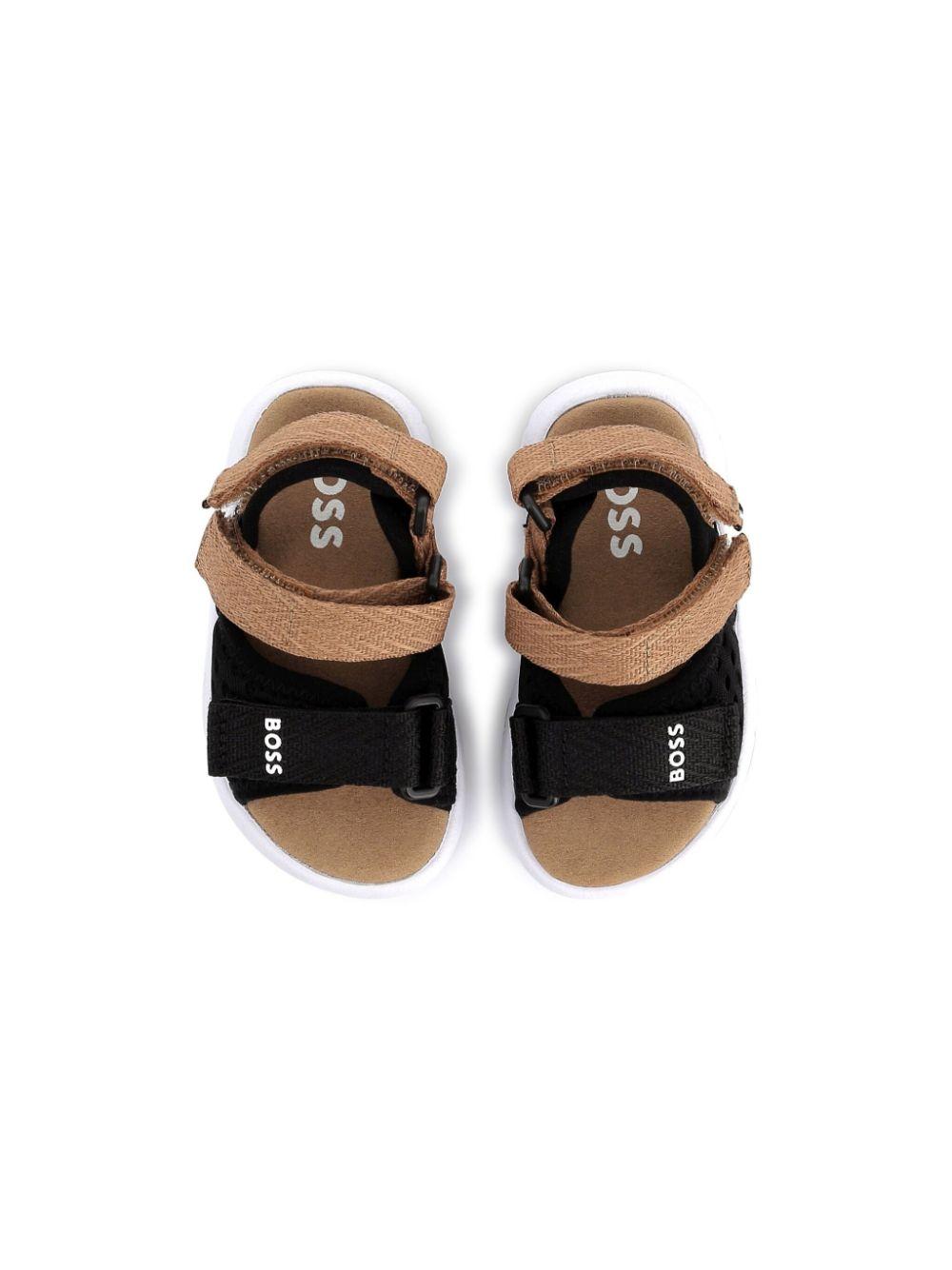 Sandali nero/marrone per bambino