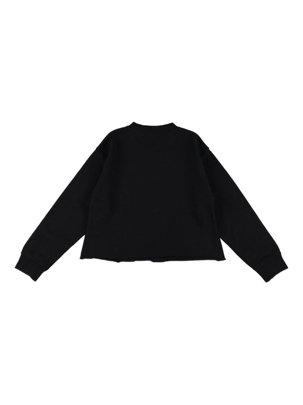 Felpa nera per bambina TX4C50Z0453 961 Stella McCartney Kids 