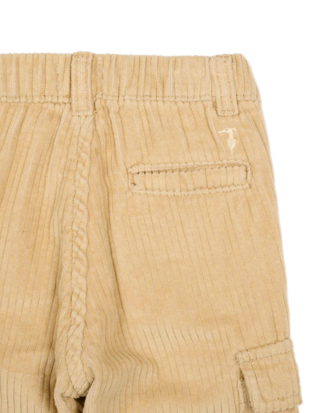 Pantalone beige per neonato TIA25111PA IRI Trussardi Kids 