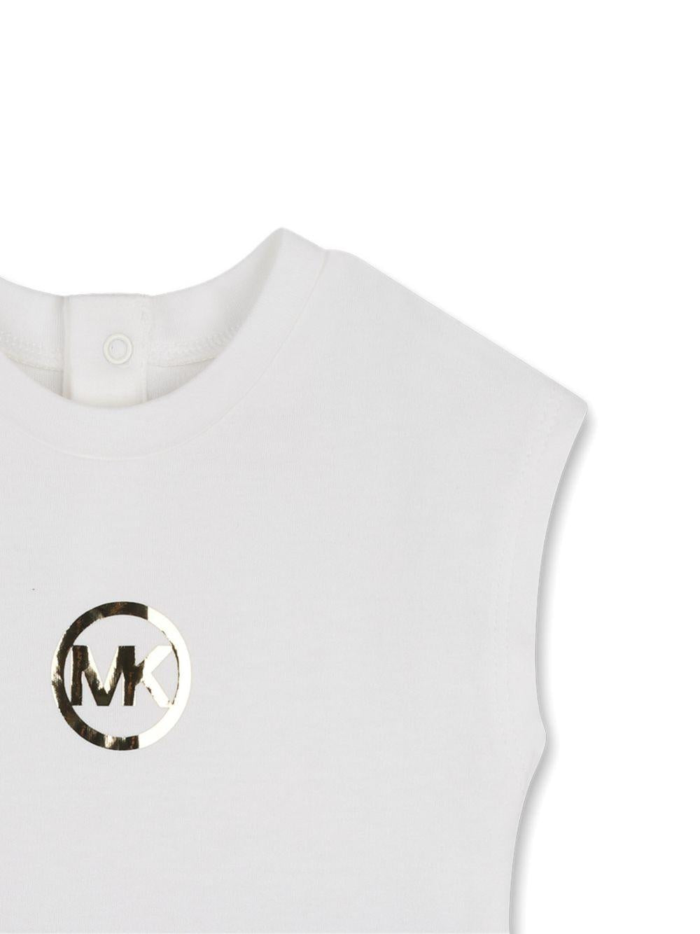Abito bianco/blu per neonata R30550 Z10 Michael Kors Kids 