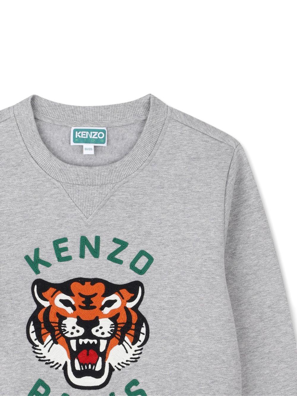 Felpa grigia per bambino K61509 A55 Kenzo Kids 
