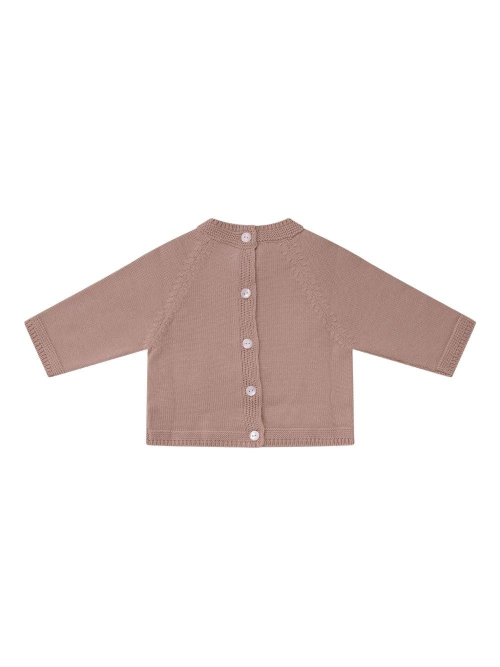 Maglione marrone per neonato BUG211AVVZ F0QU5 Fendi Kids 