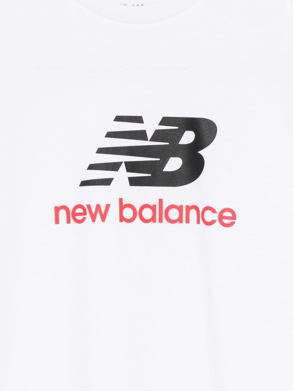 T-shirt bianca per bambino LAKB0253 BWE New Balance Kids 
