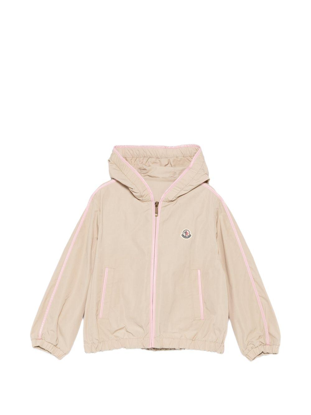 Giubbotto beige per bambina 9541A00052549P3 20J Moncler Kids 