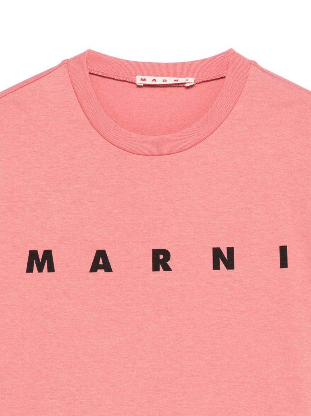 T-shirt rosa per bambino M01601M00RF 0M350 Marni Kids 