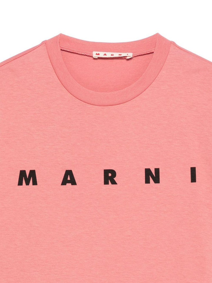 T-shirt rosa per bambino M01601M00RF 0M350 Marni Kids 