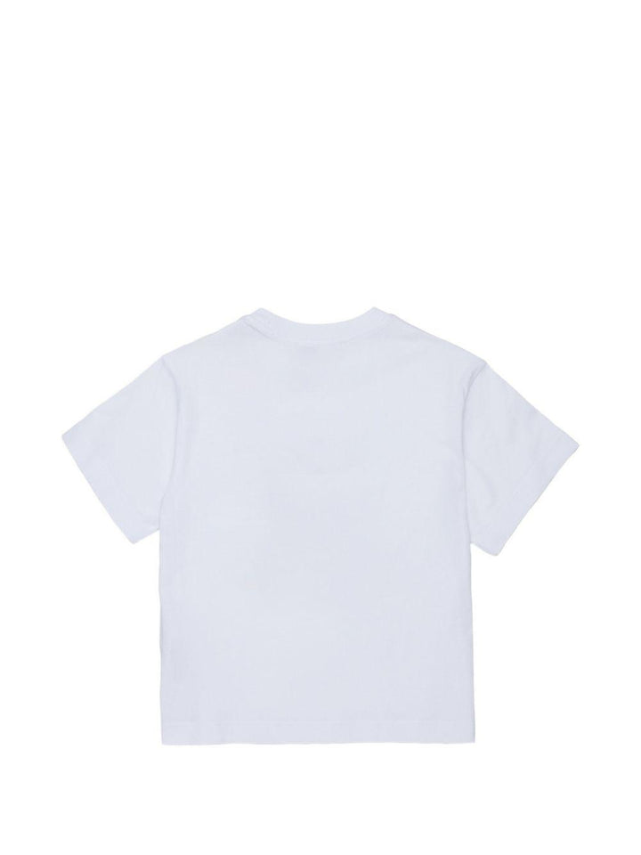 T-shirt bianco per bambina MX0390MX02I MX100 Max&co Kids 