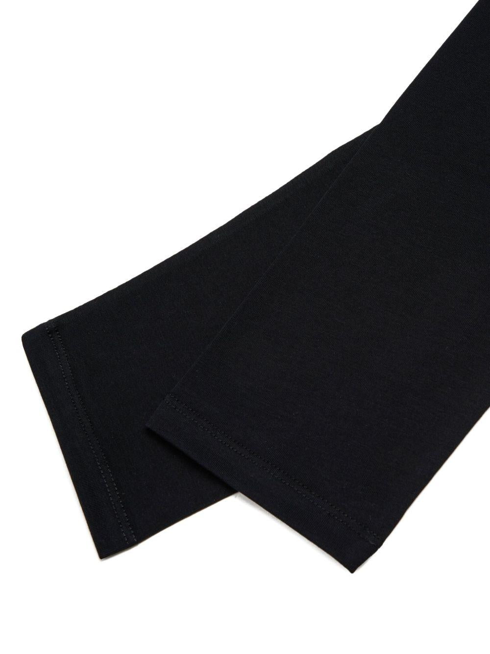 Pantalone nero per bambina M01545M00VB 0M900 Marni Kids 