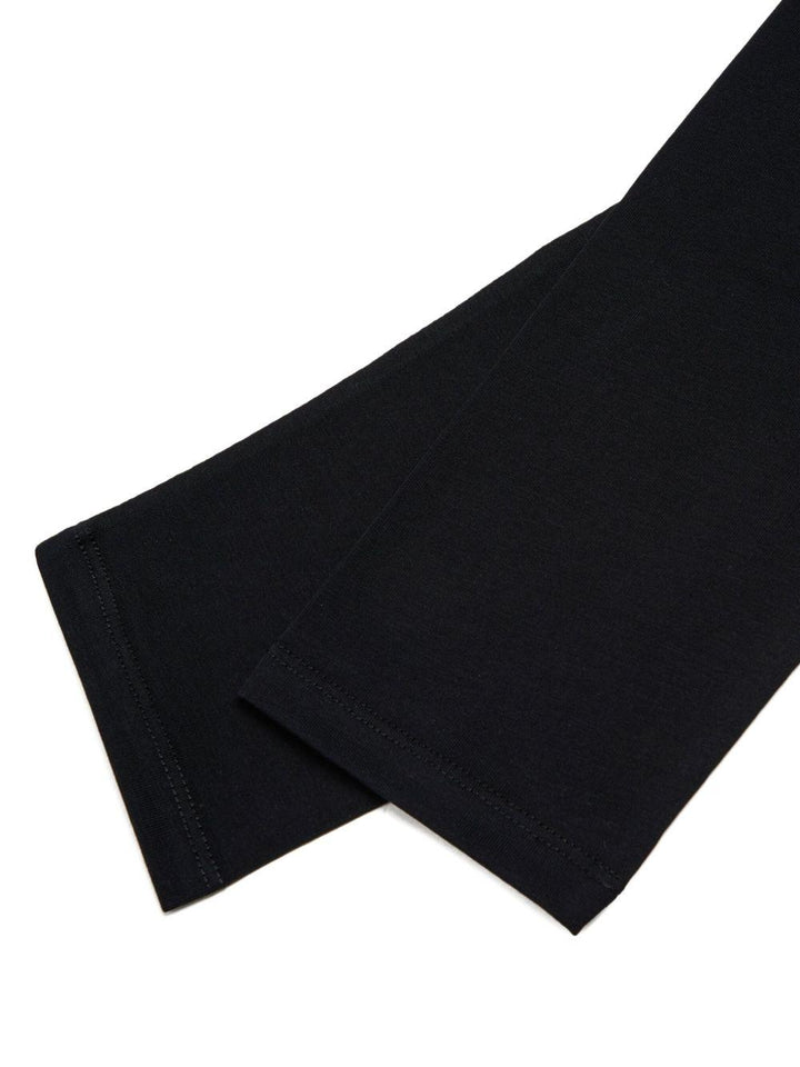 Pantalone nero per bambina M01545M00VB 0M900 Marni Kids 