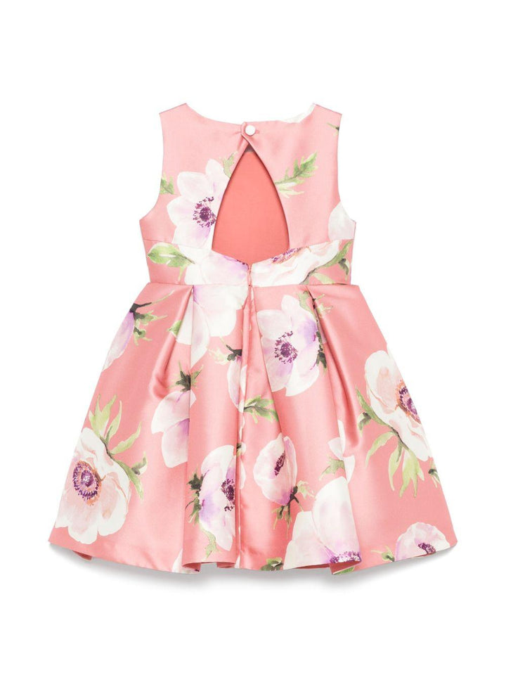 Abito rosa pesca per bambina