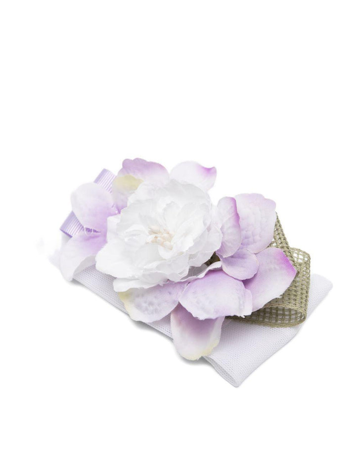 Fascia bianca/lilla per neonata FN978550AF786 88 Colorichiari Kids 